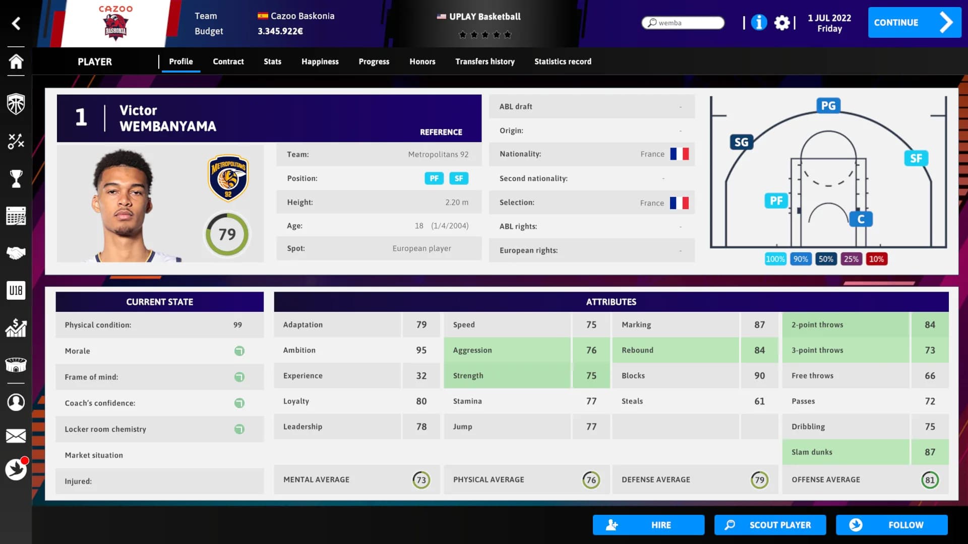 International Basketball Manager 23 görsel 3