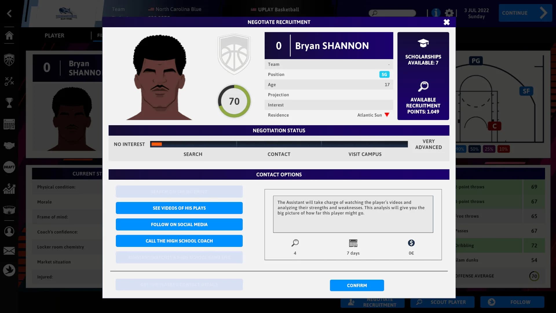 International Basketball Manager 23 görsel 6