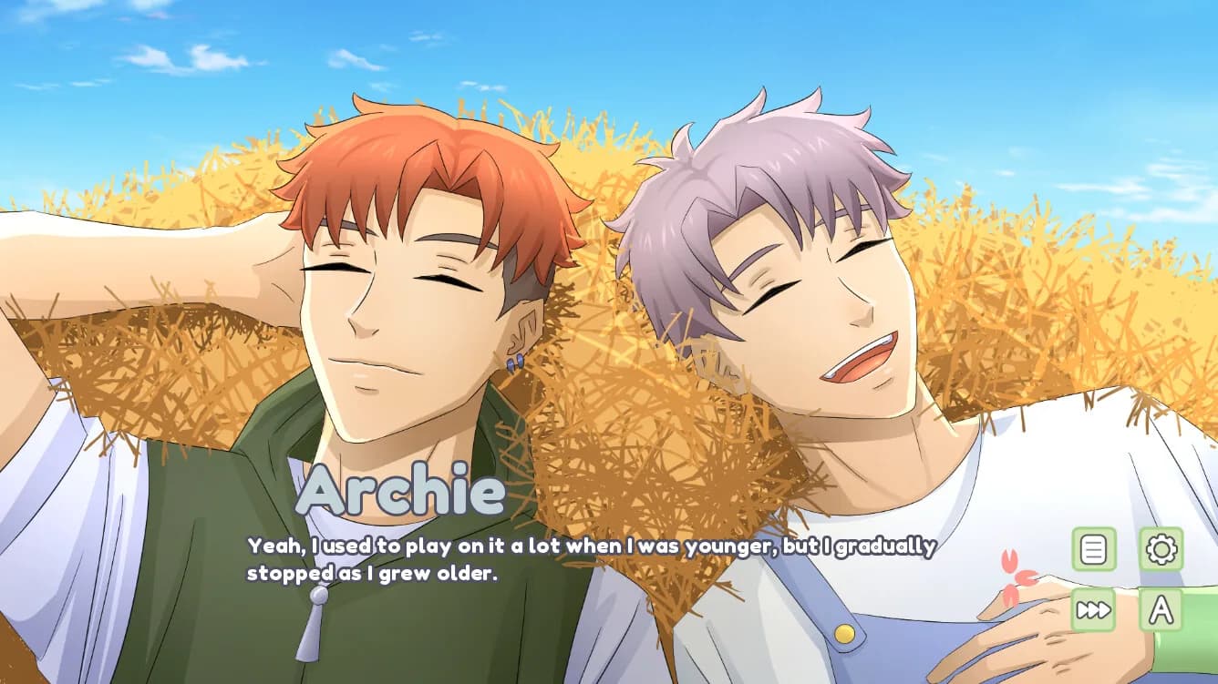 Odd Guy Meets Odd Farmers - Comedy Boys Love (BL) Visual Novel görsel 3