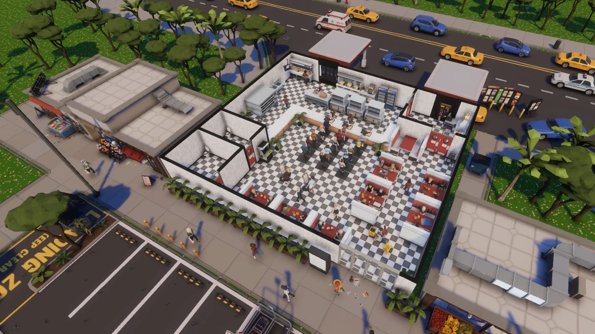 Mega Fast Food: A Fast Food Simulator Game görsel 2