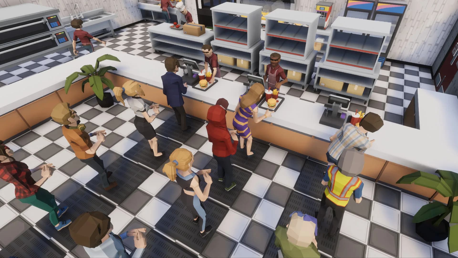 Mega Fast Food: A Fast Food Simulator Game görsel 4