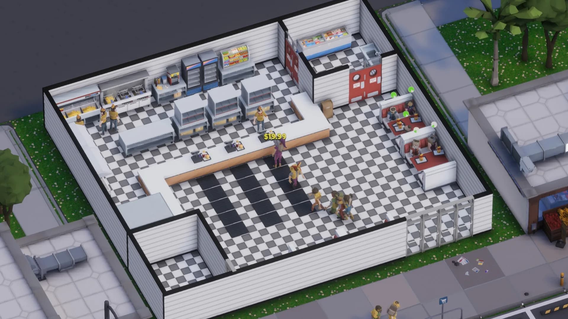 Mega Fast Food: A Fast Food Simulator Game görsel 5