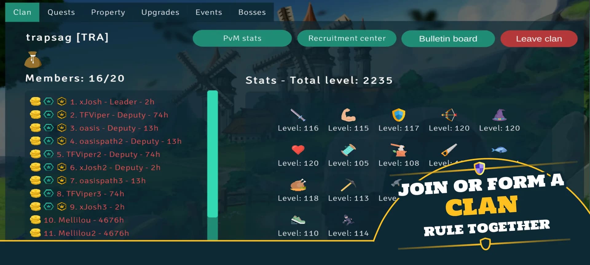 Idle Clans görsel 2