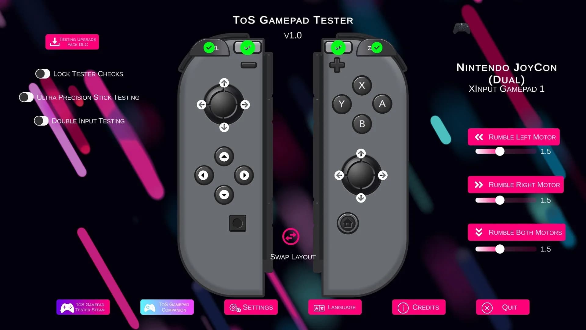 ToS Gamepad Tester görsel 8