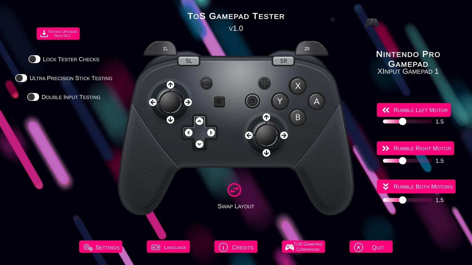 ToS Gamepad Tester görsel 9