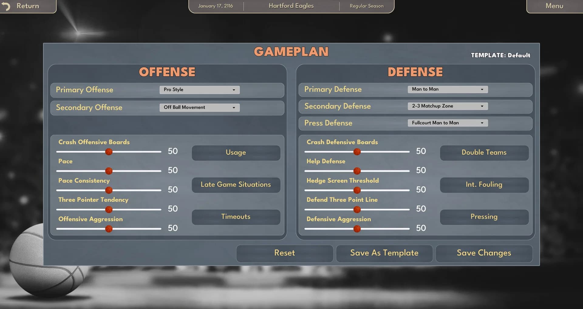 College Basketball Manager görsel 14