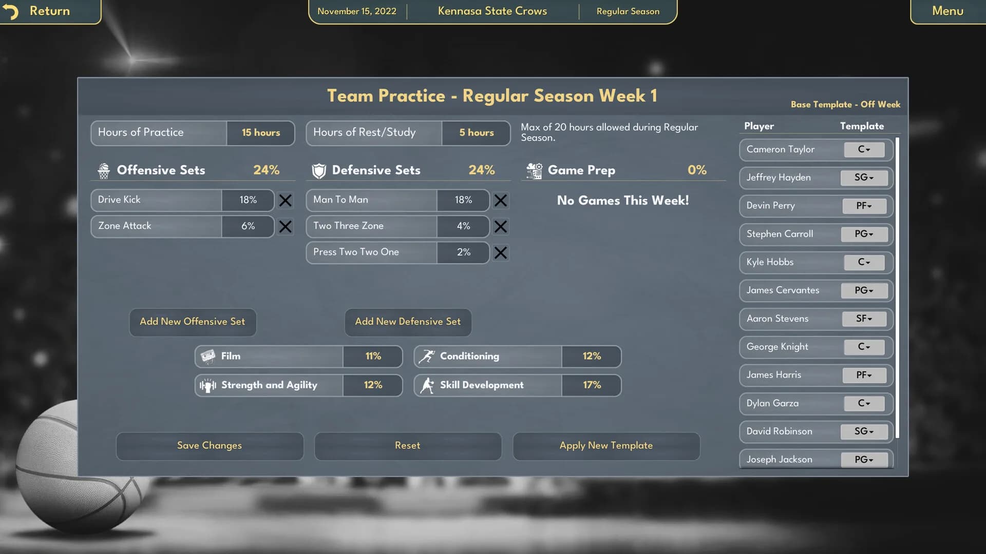 College Basketball Manager görsel 15