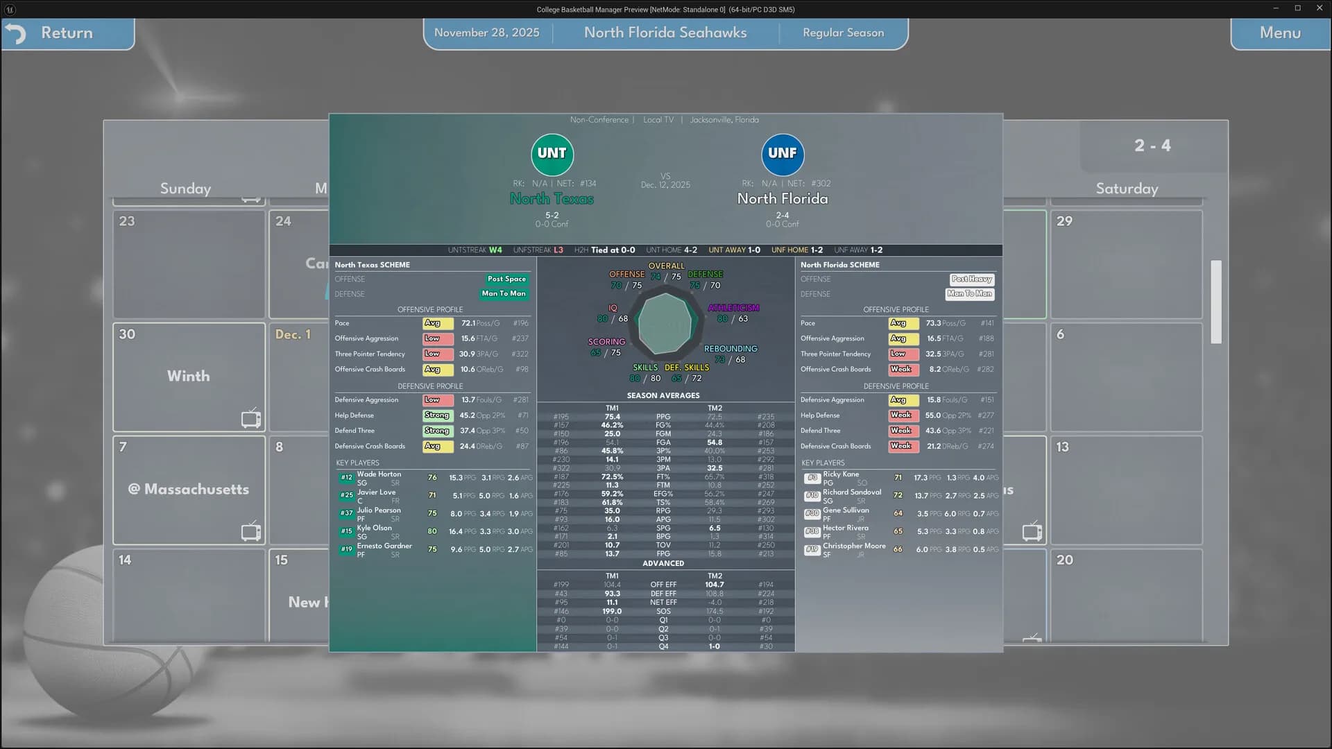 College Basketball Manager görsel 4