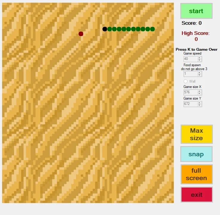 Classic Snake görsel 2
