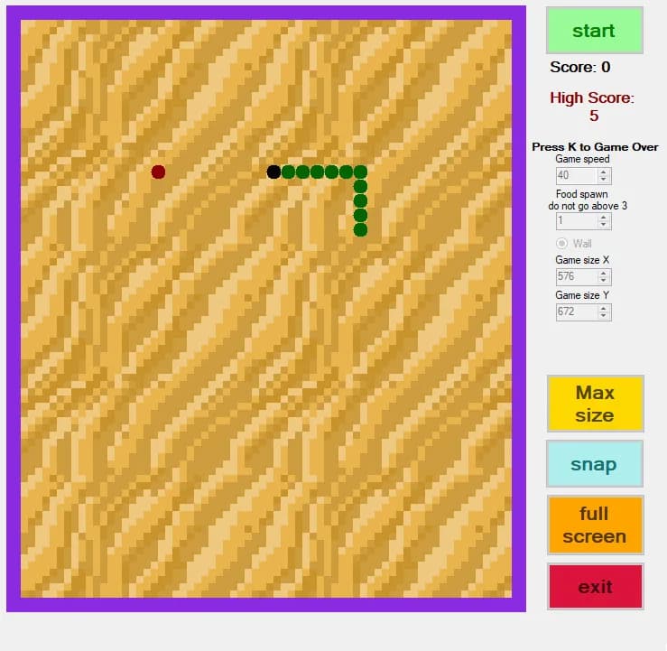 Classic Snake görsel 3