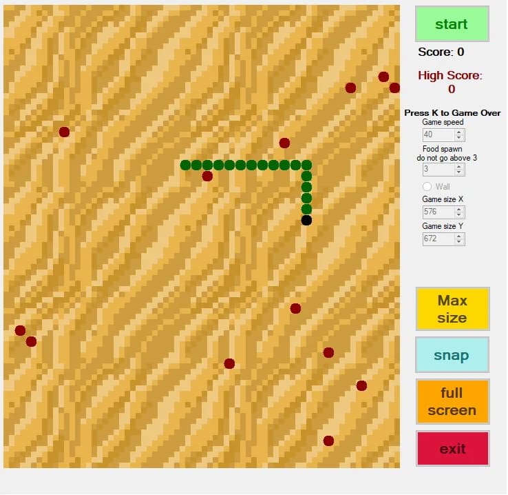 Classic Snake görsel 5