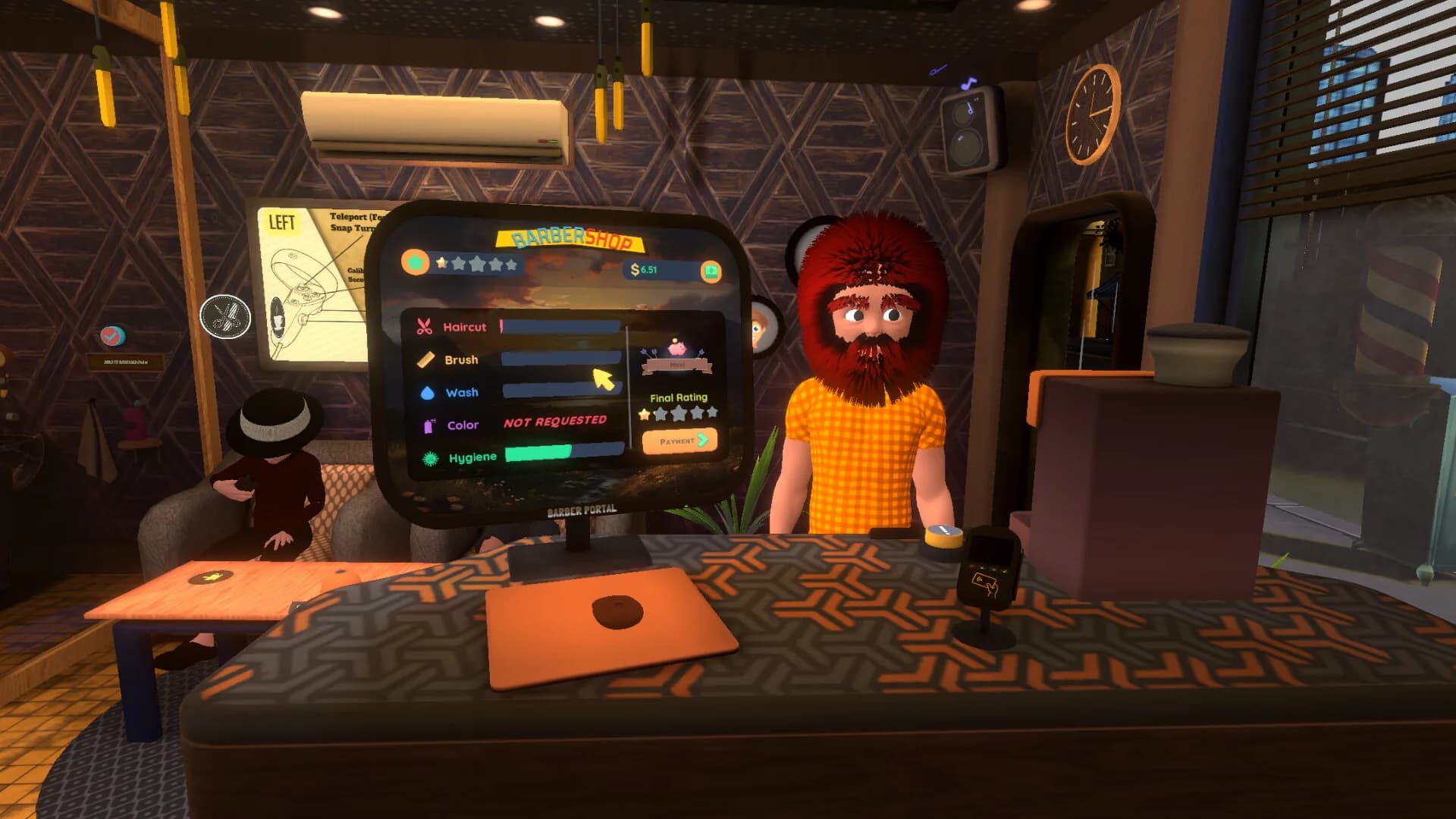 Barbershop Simulator VR görsel 4