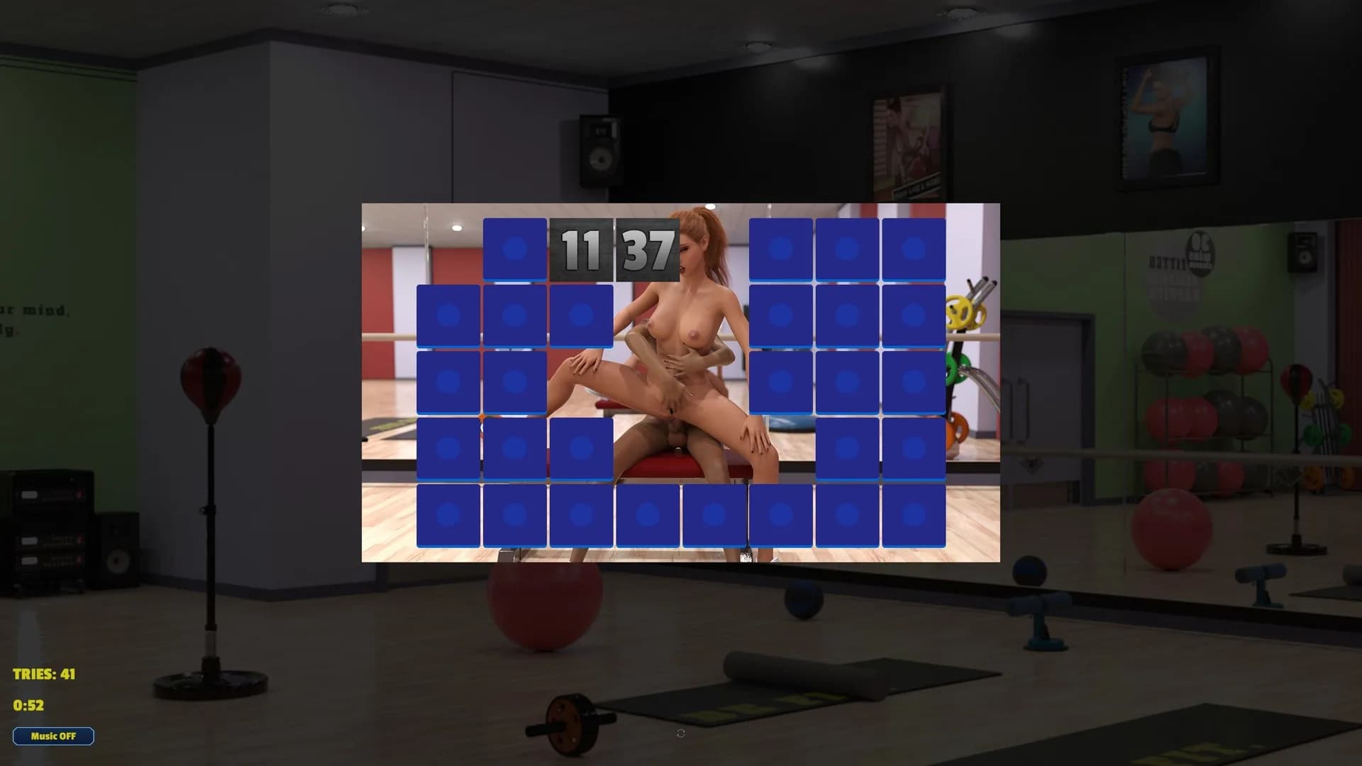 Memory Puzzle - Futanari Gym görsel 5