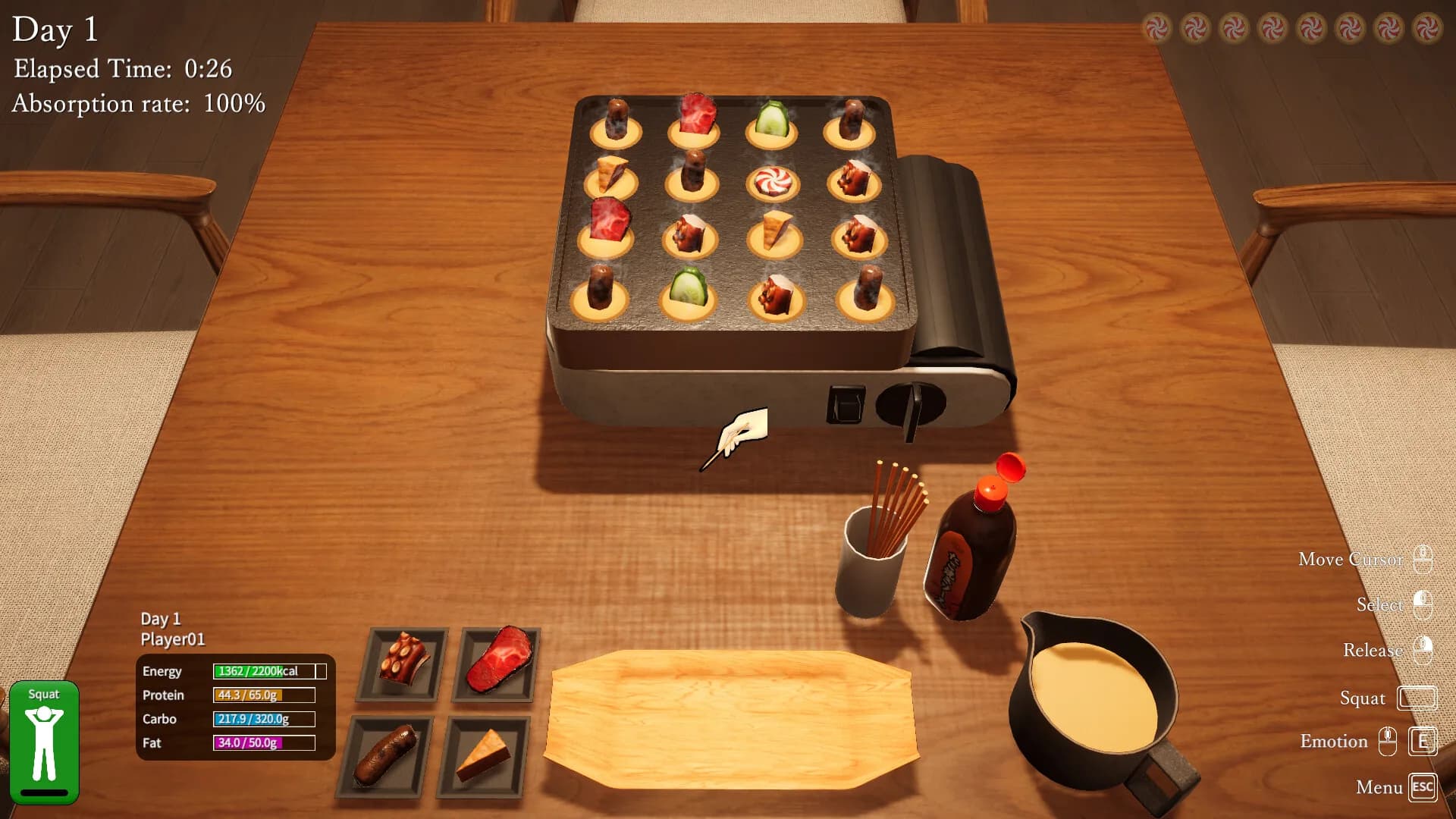 Takoyaki Party Survival görsel 4