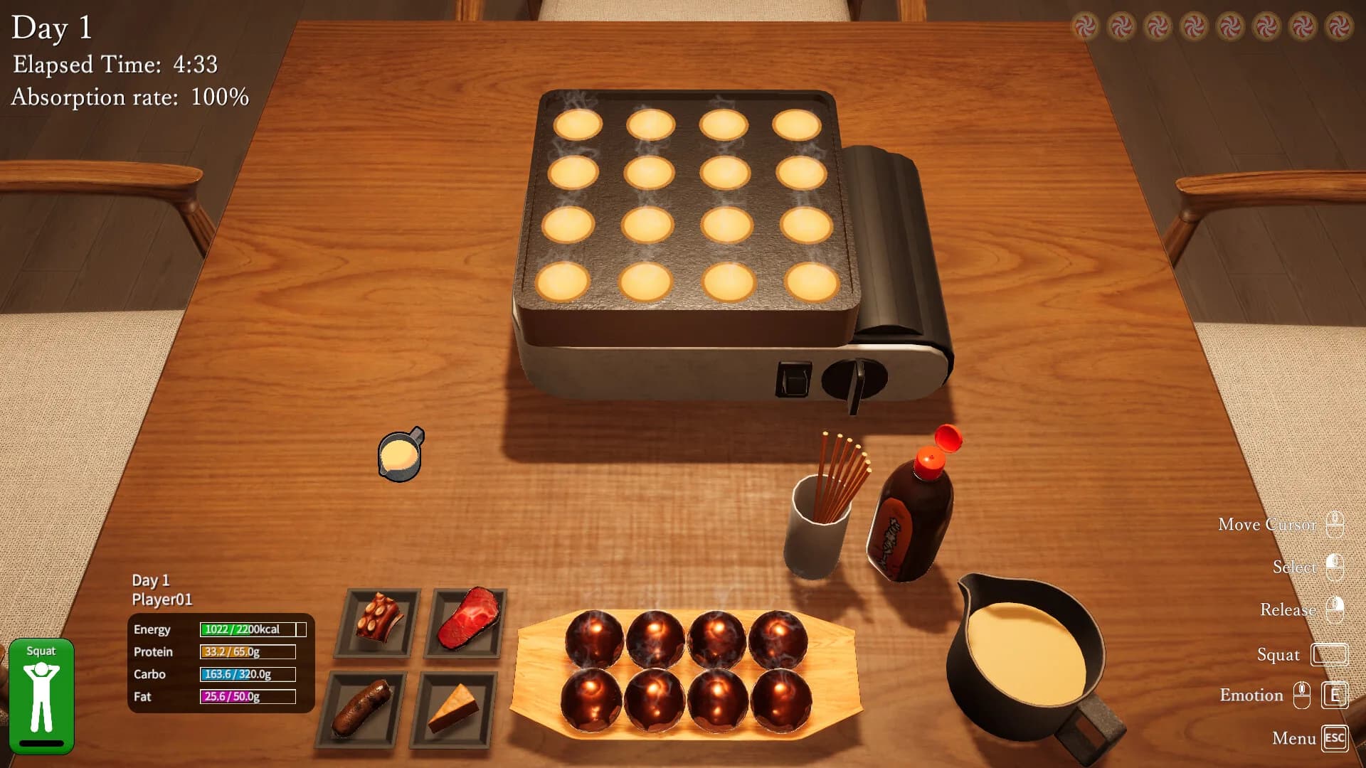 Takoyaki Party Survival görsel 6