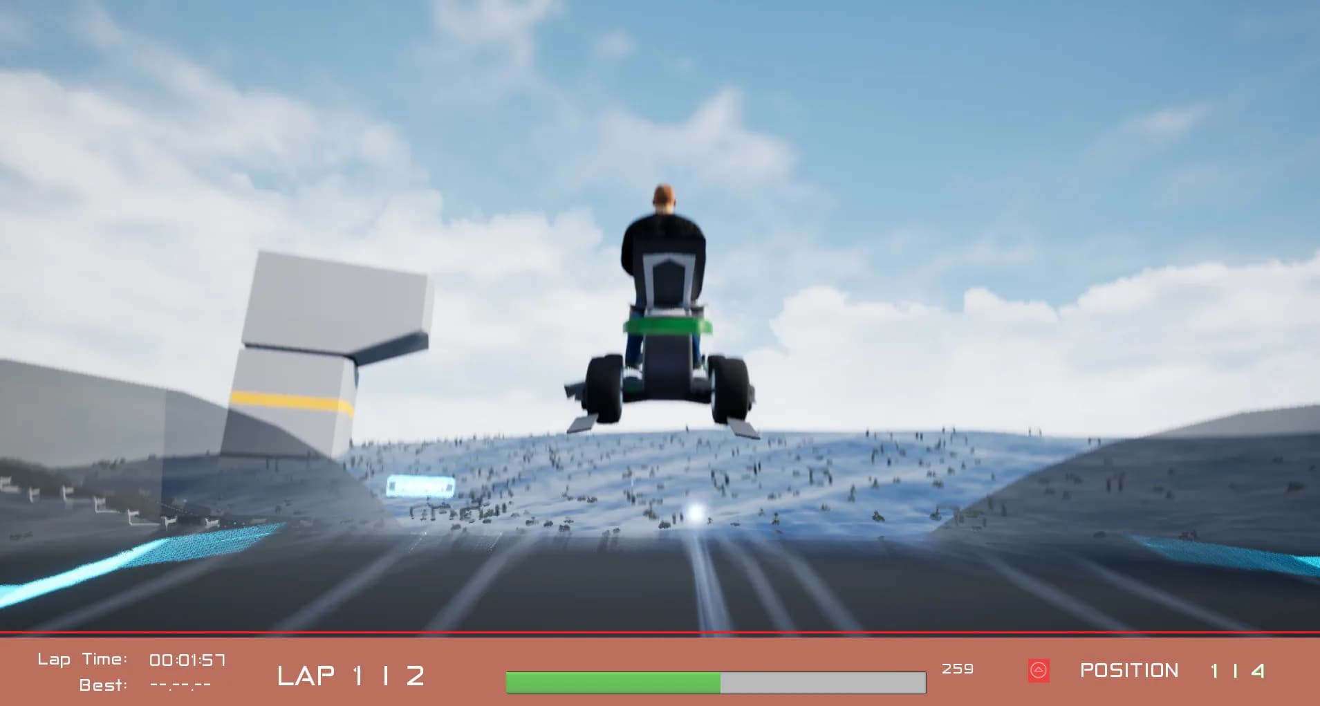 Lawnmower Game: Space Race görsel 2