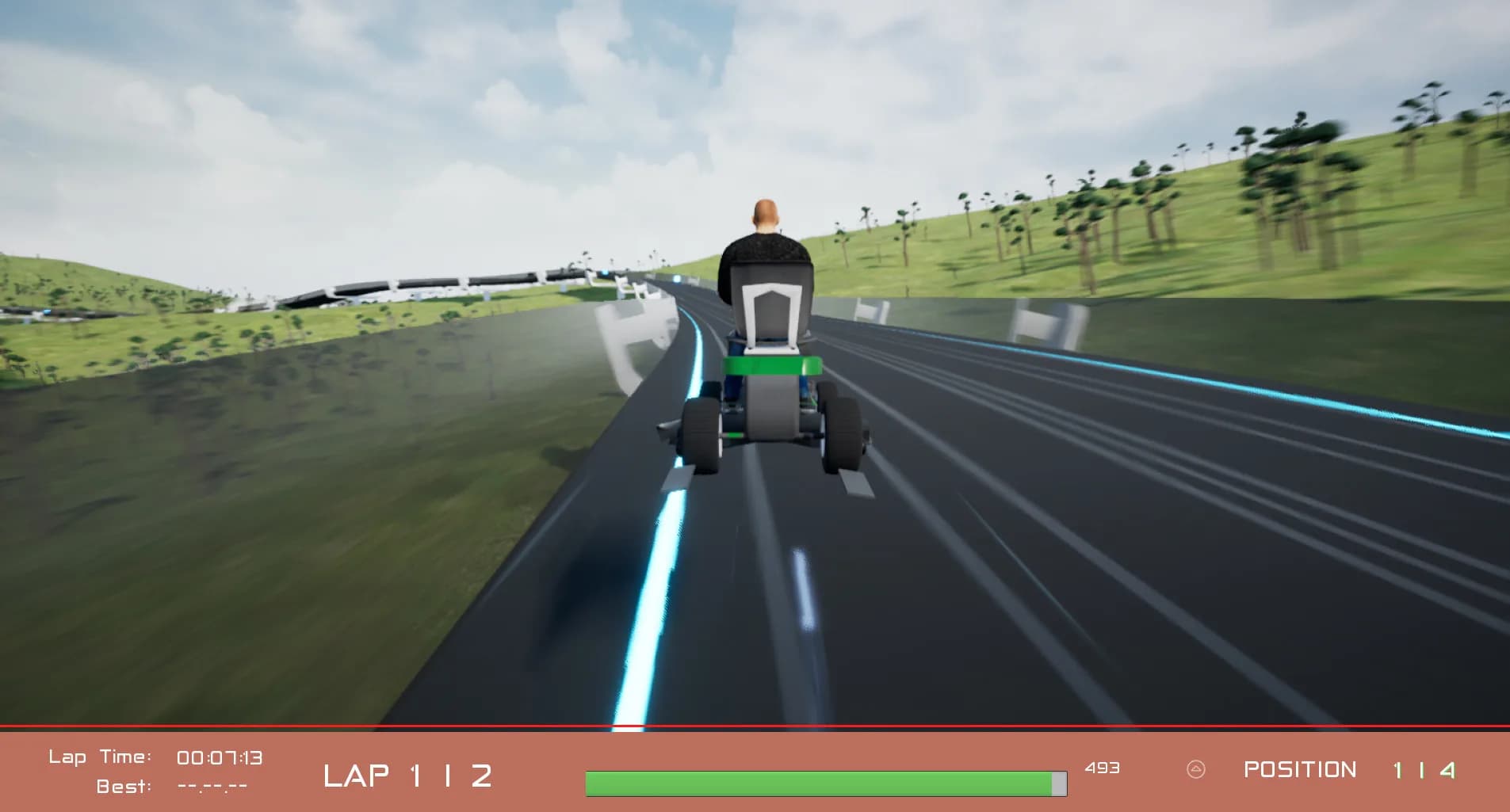 Lawnmower Game: Space Race görsel 4