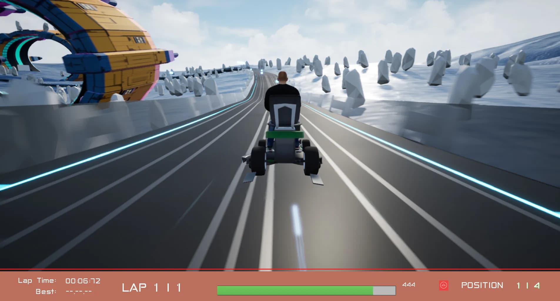Lawnmower Game: Space Race görsel 5