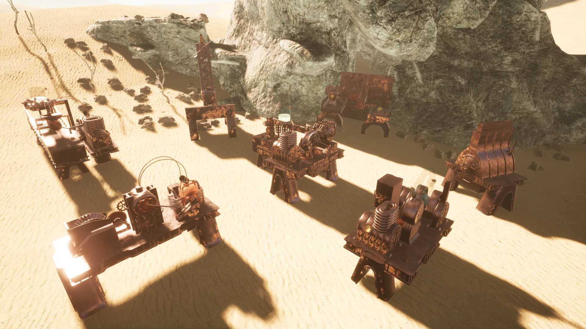 Dune Mechanic : Survive The Steampunk Era Prologue görsel 8