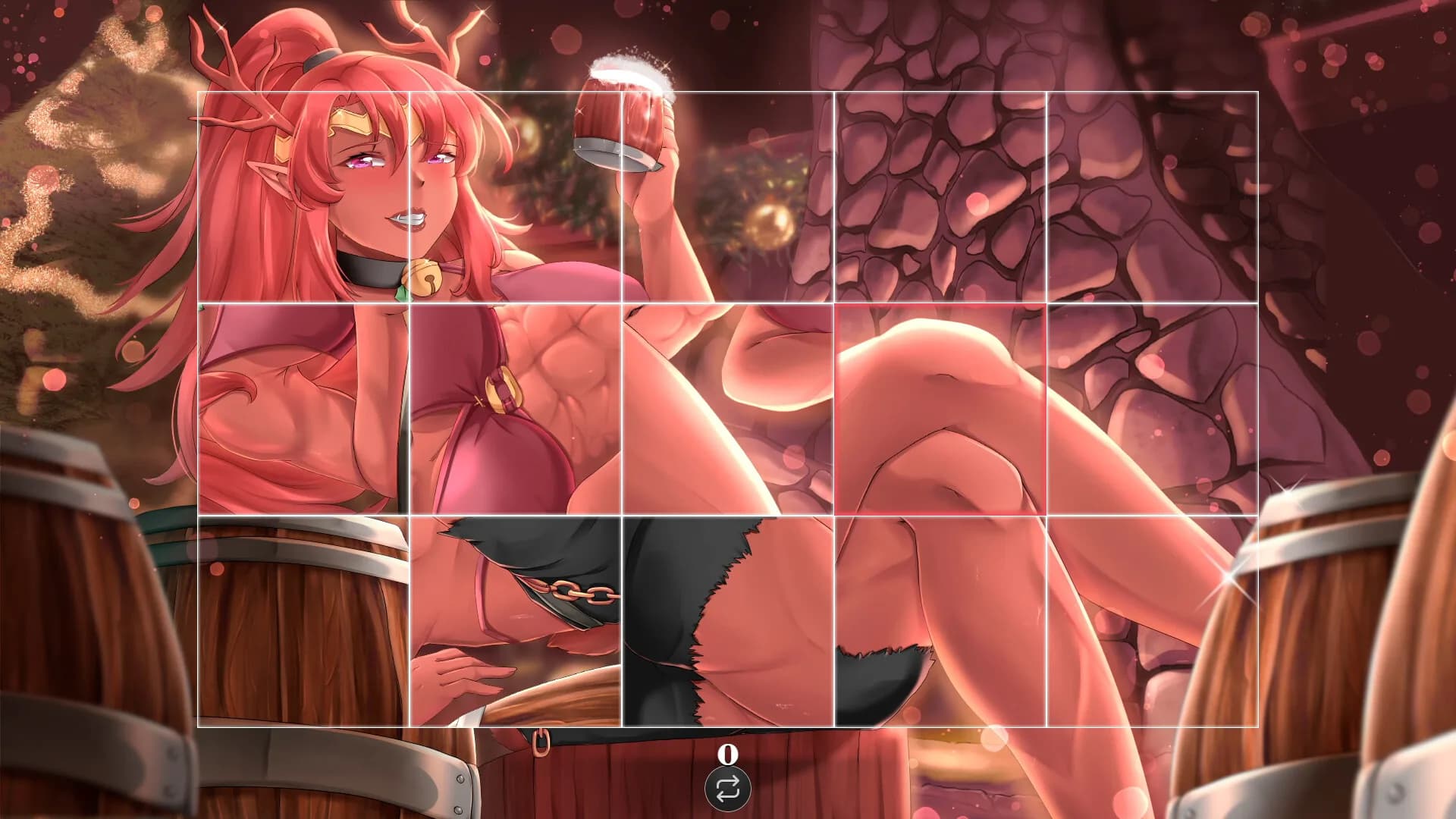 Elves Christmas Hentai Puzzle görsel 8