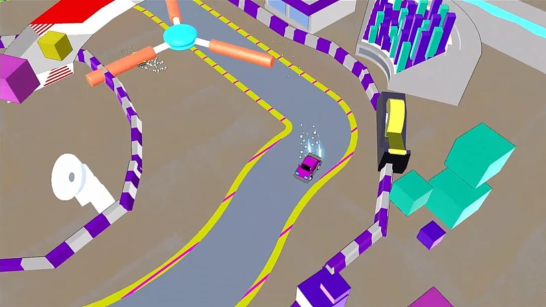 Just Drive a Lil: It's a Mini Racing Game! görsel 2