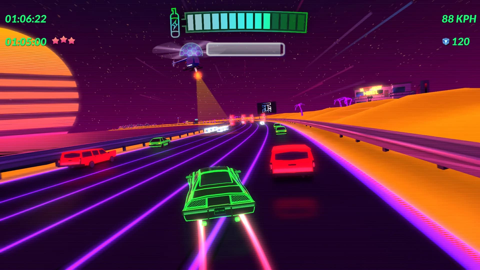 Retro Drive: Revamped görsel 2