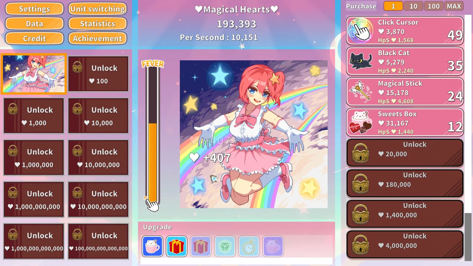 Magical Girl Clicker görsel 2