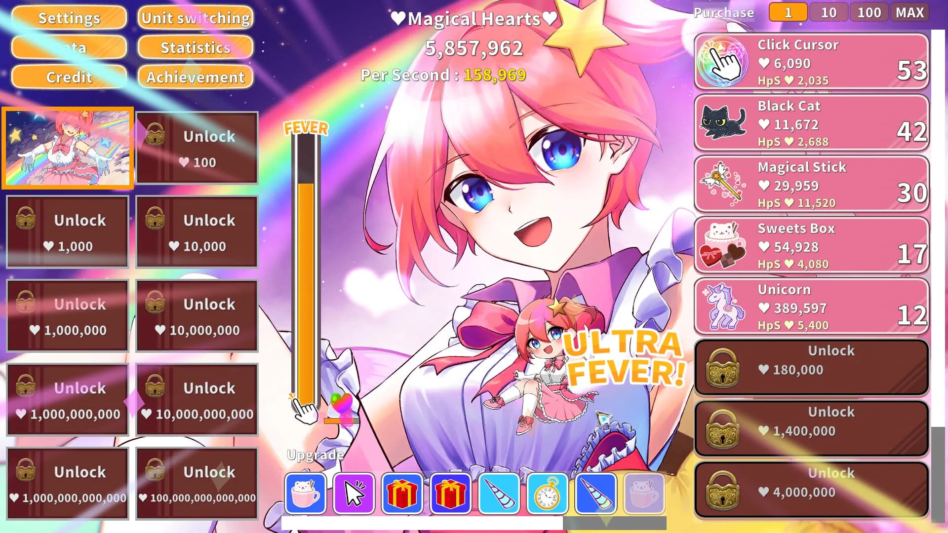 Magical Girl Clicker görsel 4