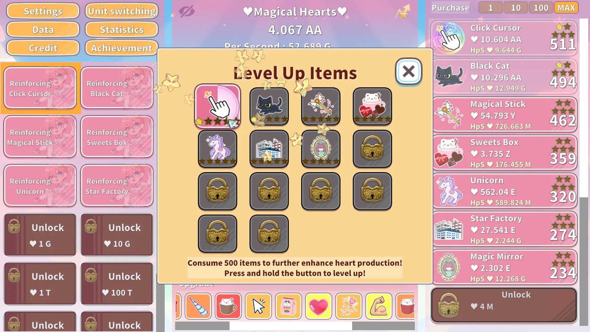 Magical Girl Clicker görsel 5
