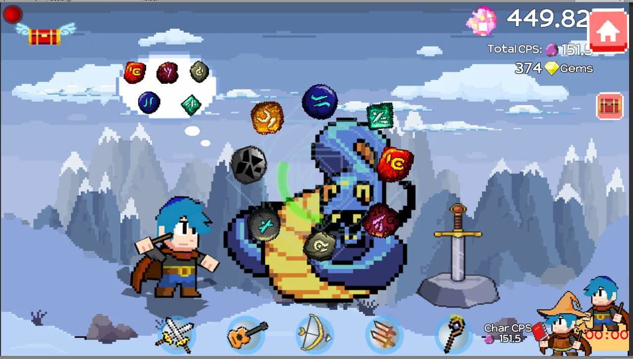 Idle Gem Quest görsel 4