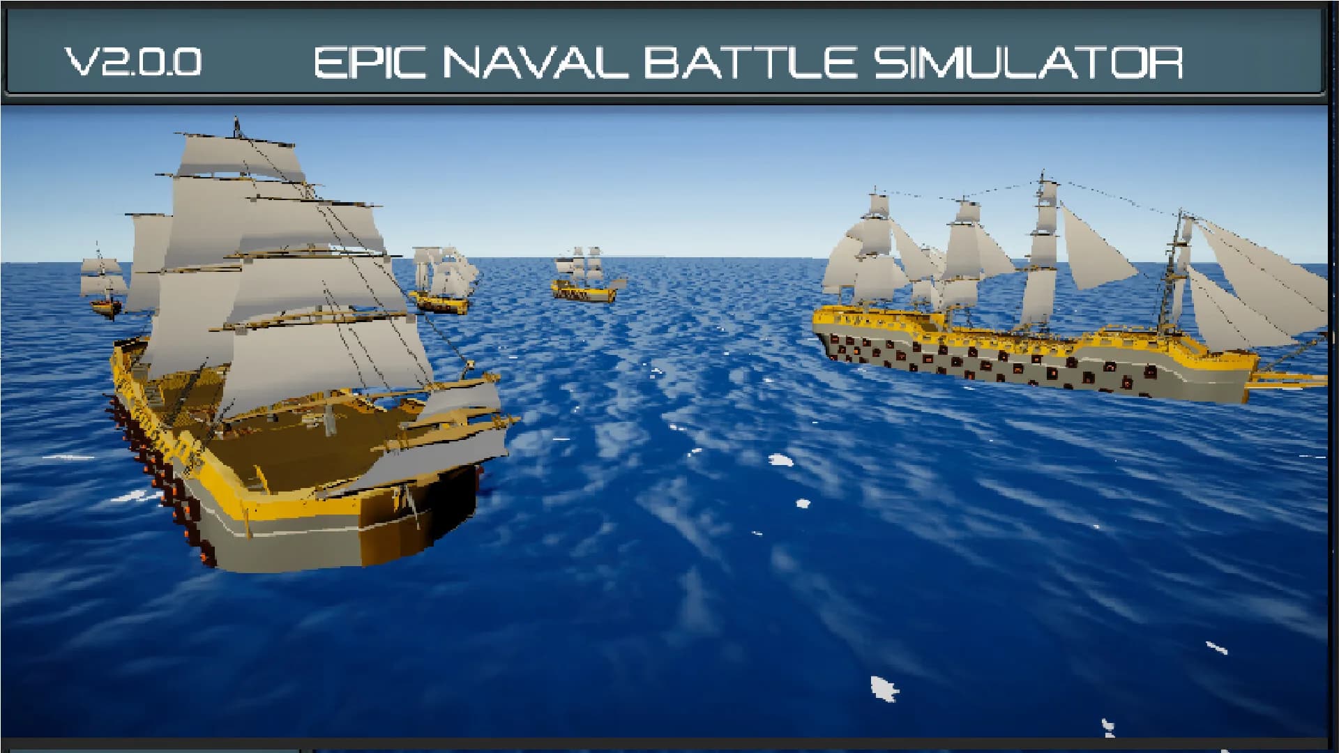 Epic Naval Battle Simulator görsel 2