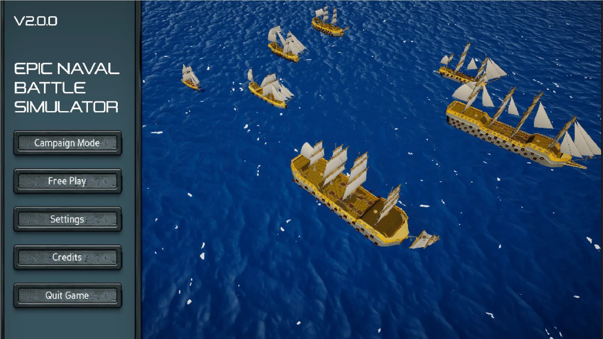 Epic Naval Battle Simulator görsel 4
