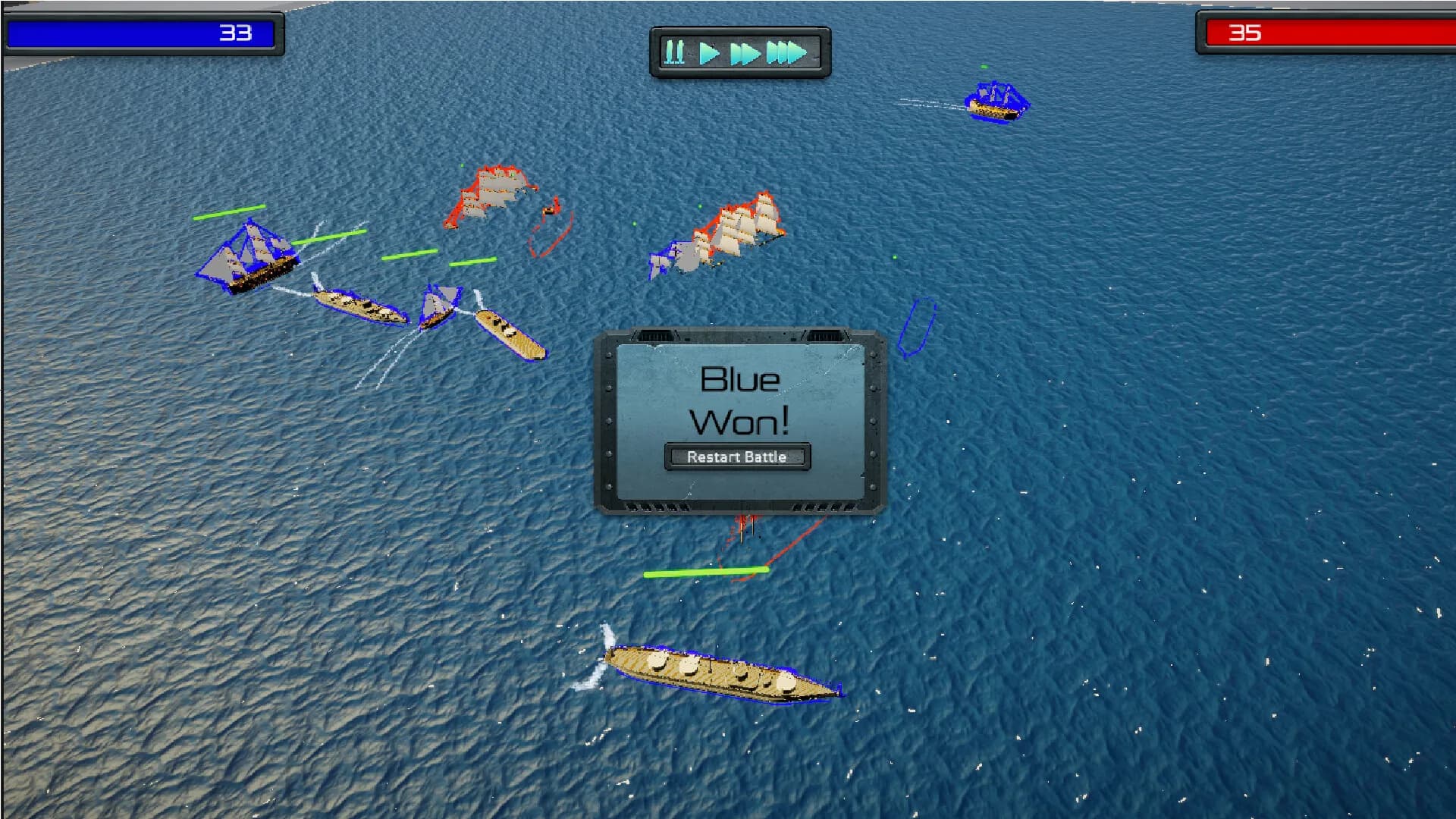 Epic Naval Battle Simulator görsel 10