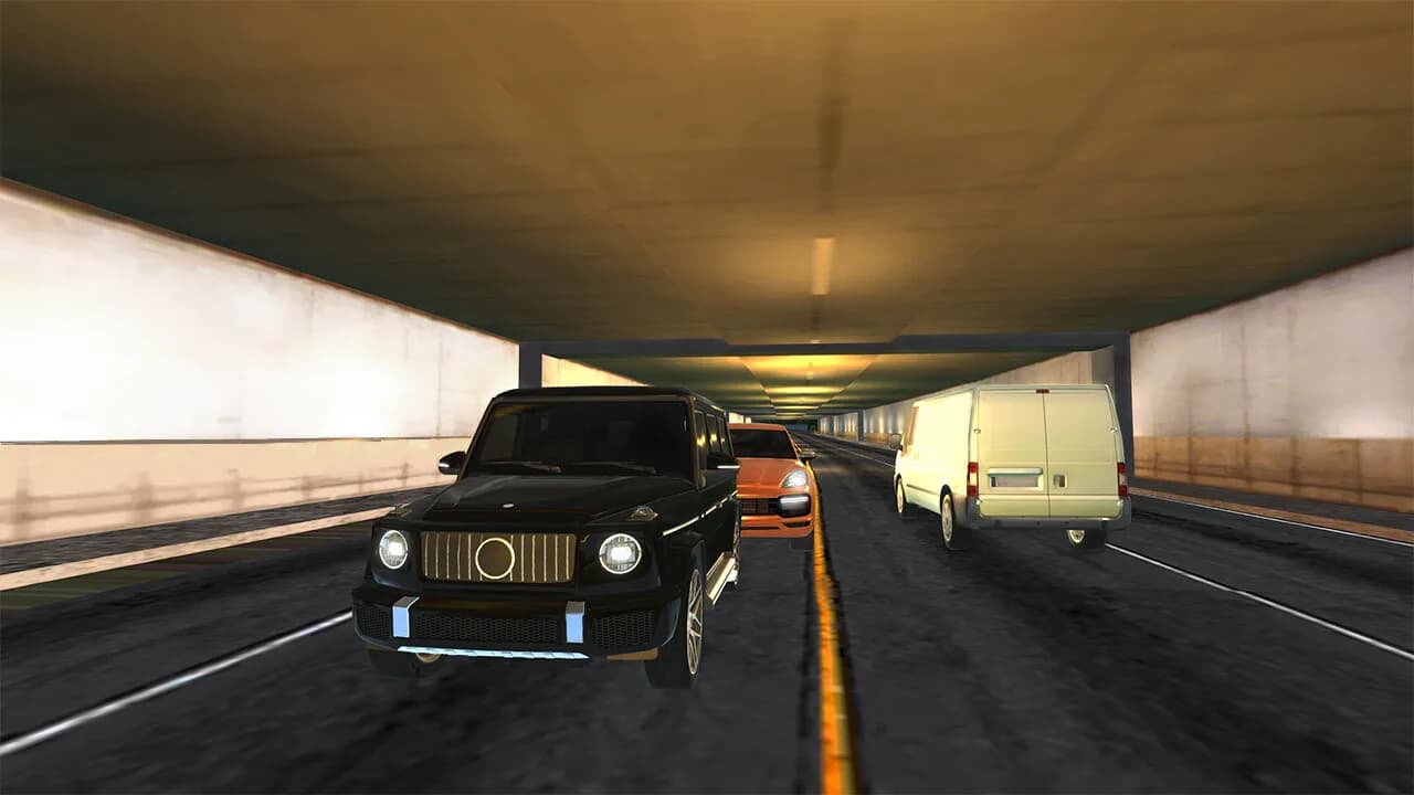 Car Racing Highway Driving Simulator, real parking driver sim speed traffic deluxe 2023 görsel 4