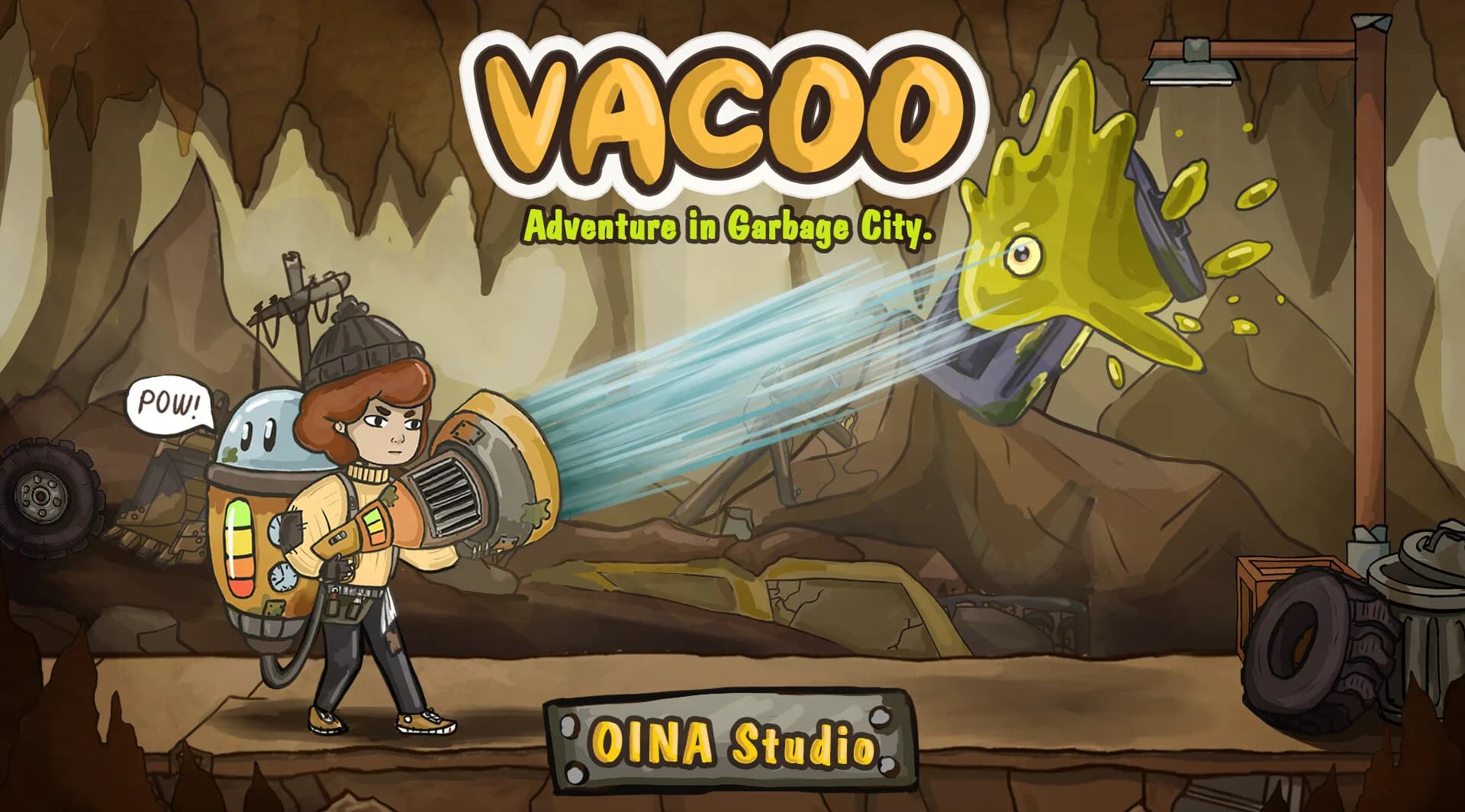 Vacoo. The adventure in Garbage city. görsel 2