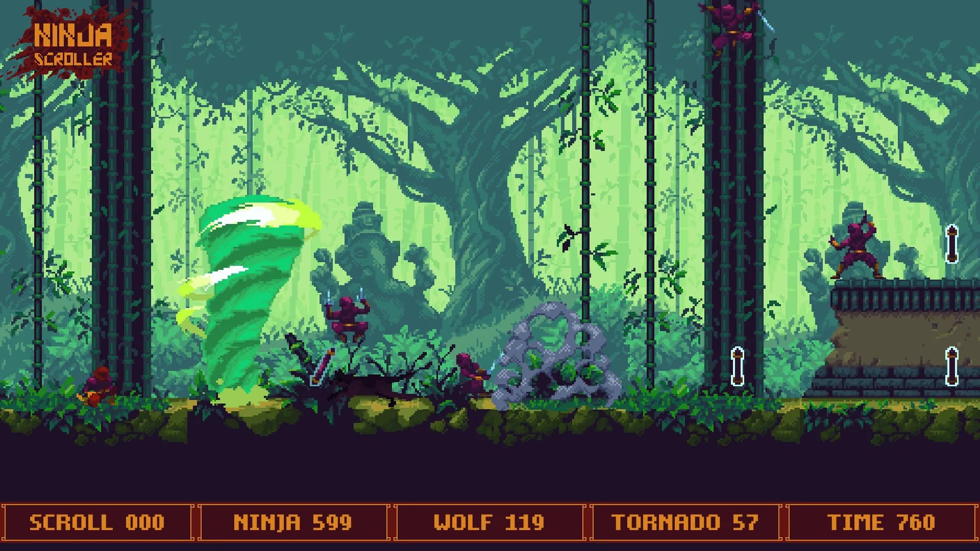 Ninja Scroller görsel 2