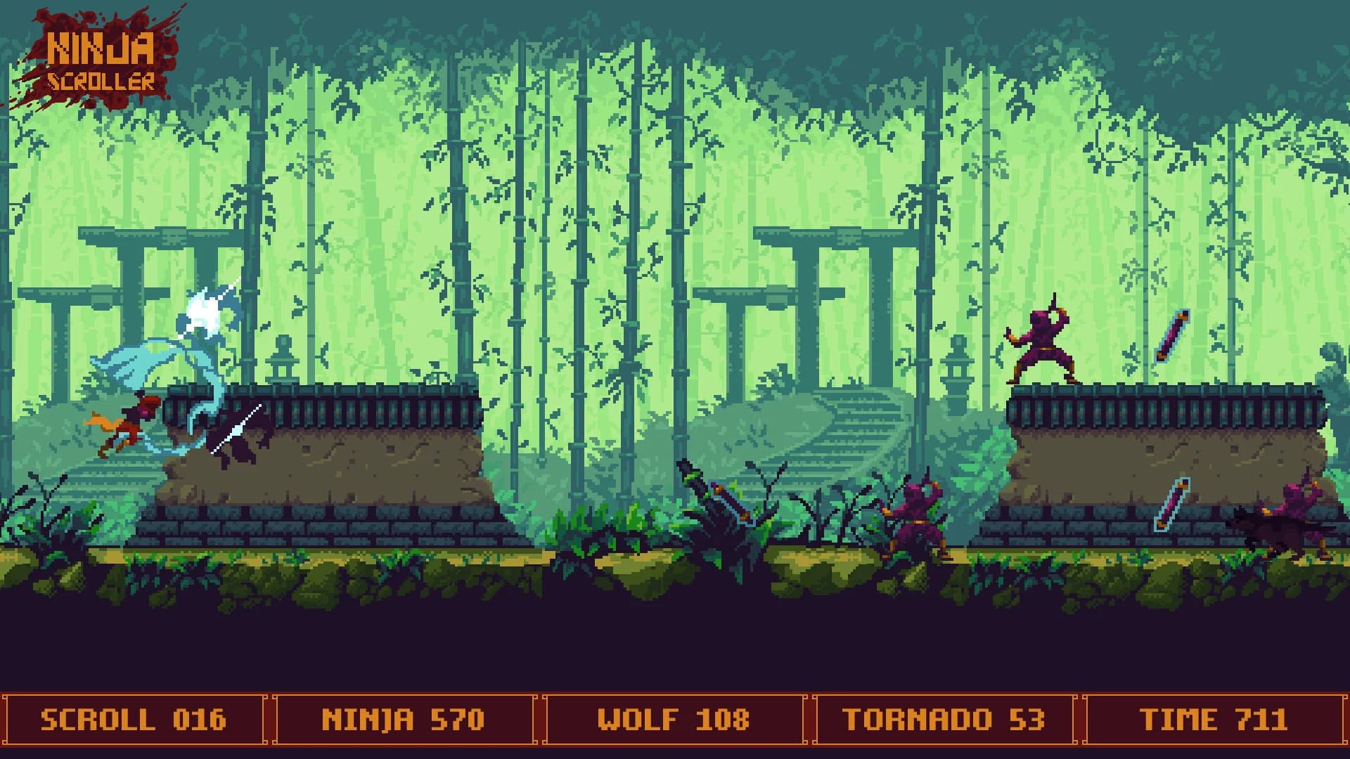 Ninja Scroller görsel 13