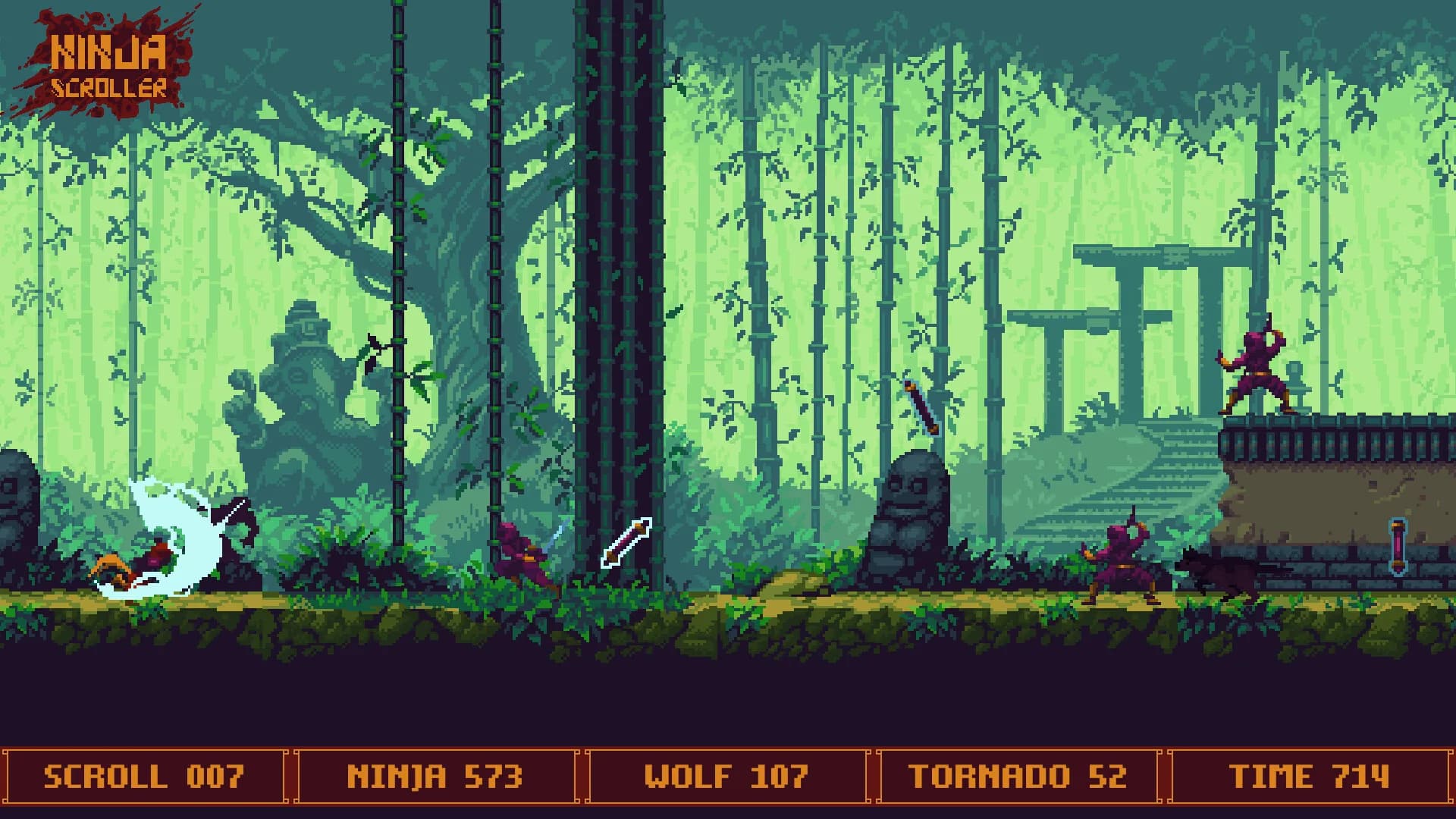 Ninja Scroller görsel 17
