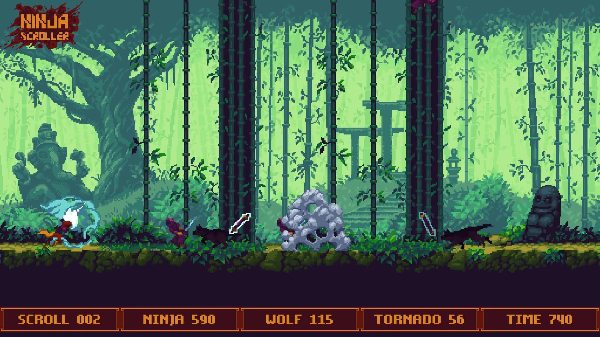 Ninja Scroller görsel 21