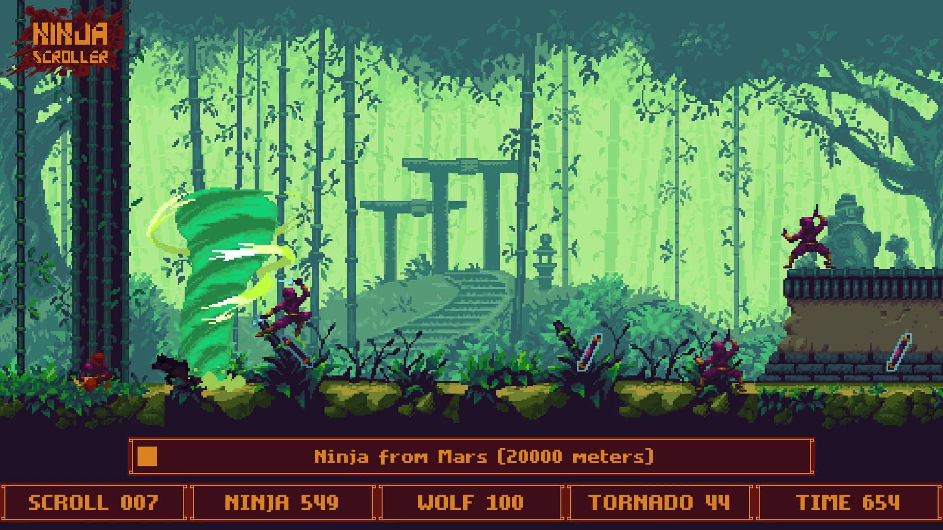 Ninja Scroller görsel 4