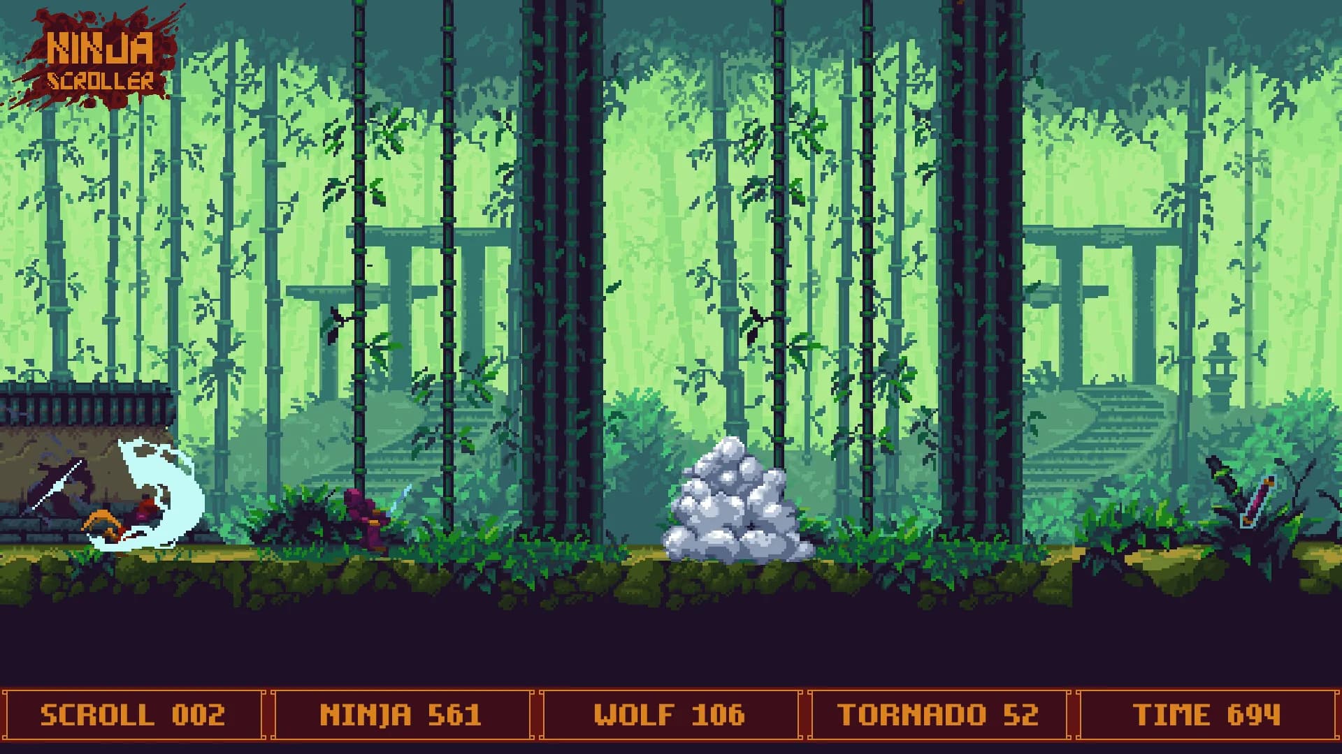 Ninja Scroller görsel 6