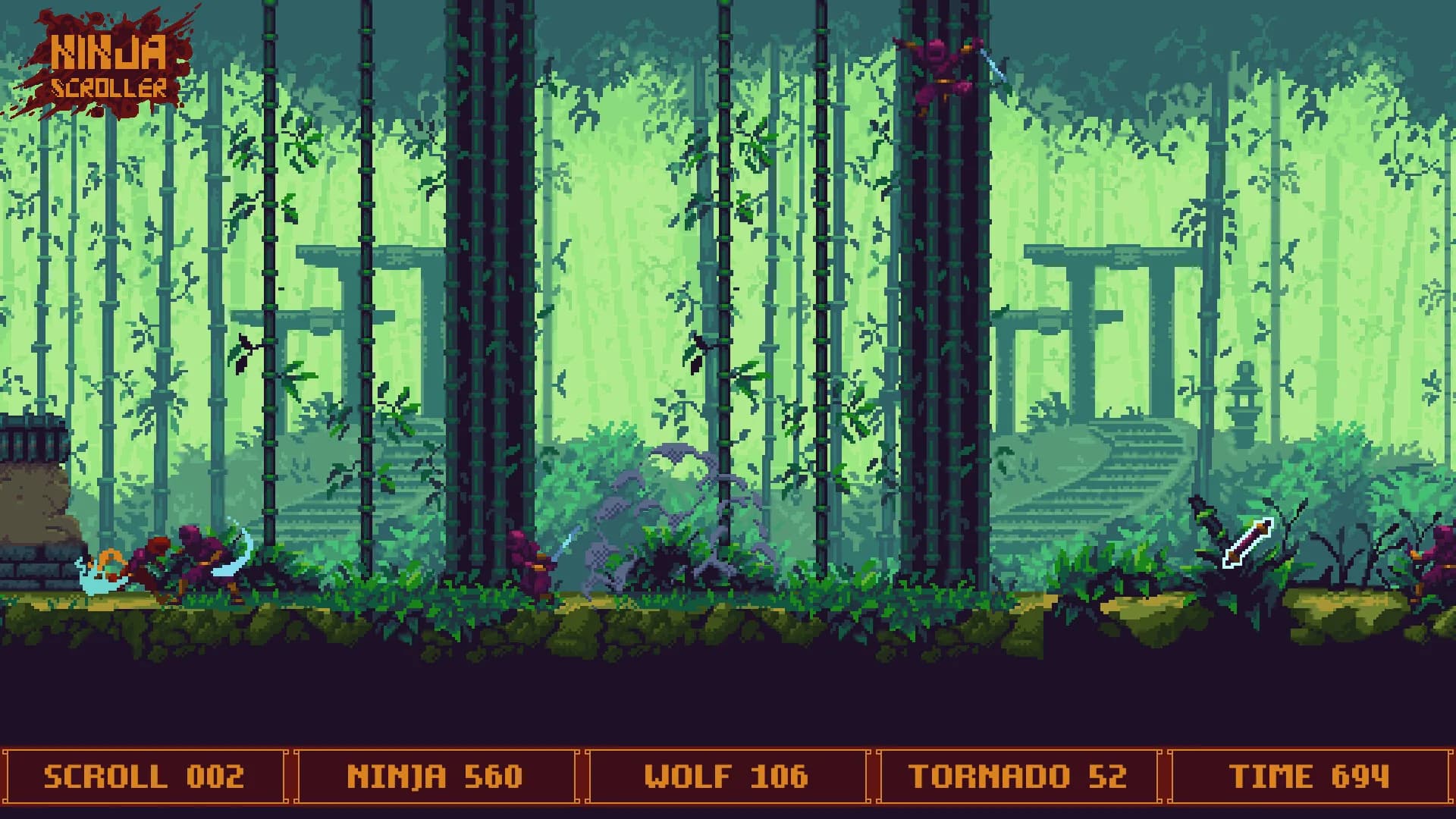 Ninja Scroller görsel 7