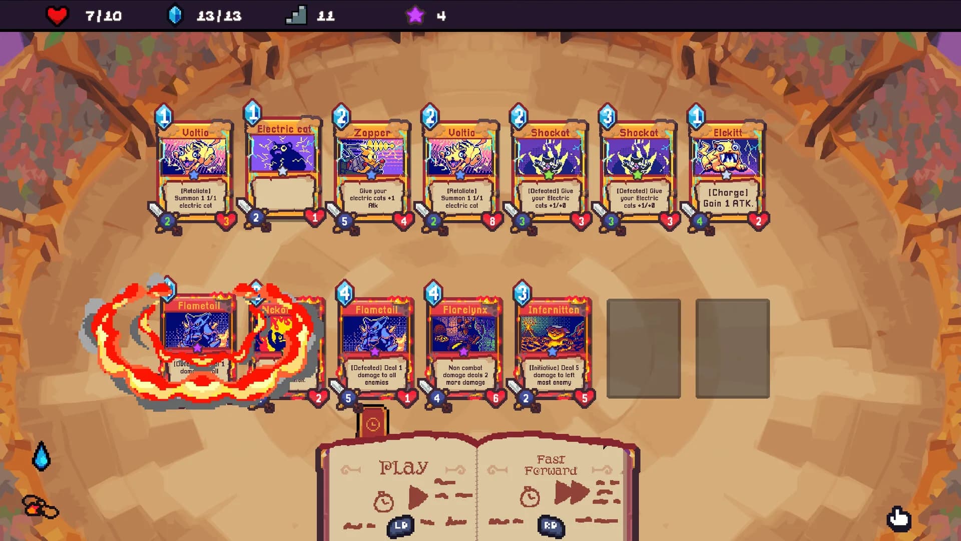 Spellcats: Auto Card Tactics görsel 6