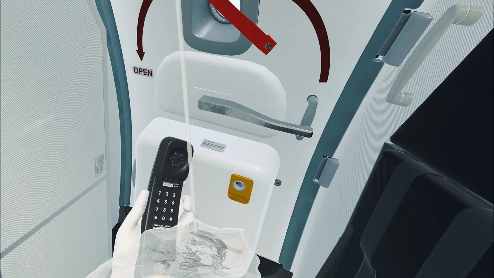 Airline Flight Attendant Simulator VR görsel 8