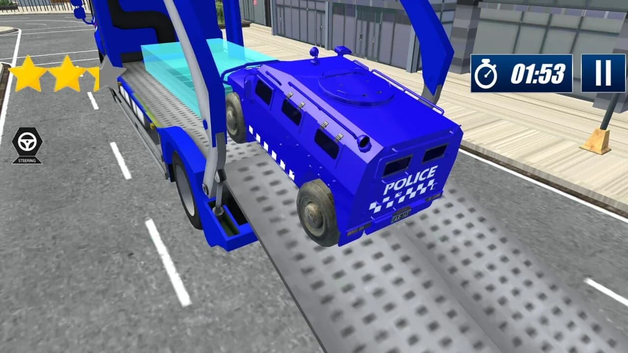 Police Transporter Simulator görsel 3