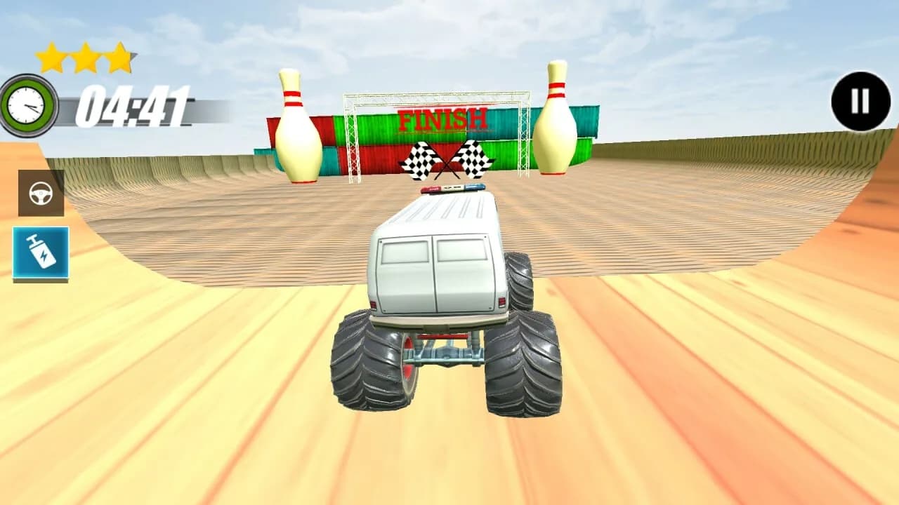 Stunts Contest Monster Car görsel 2
