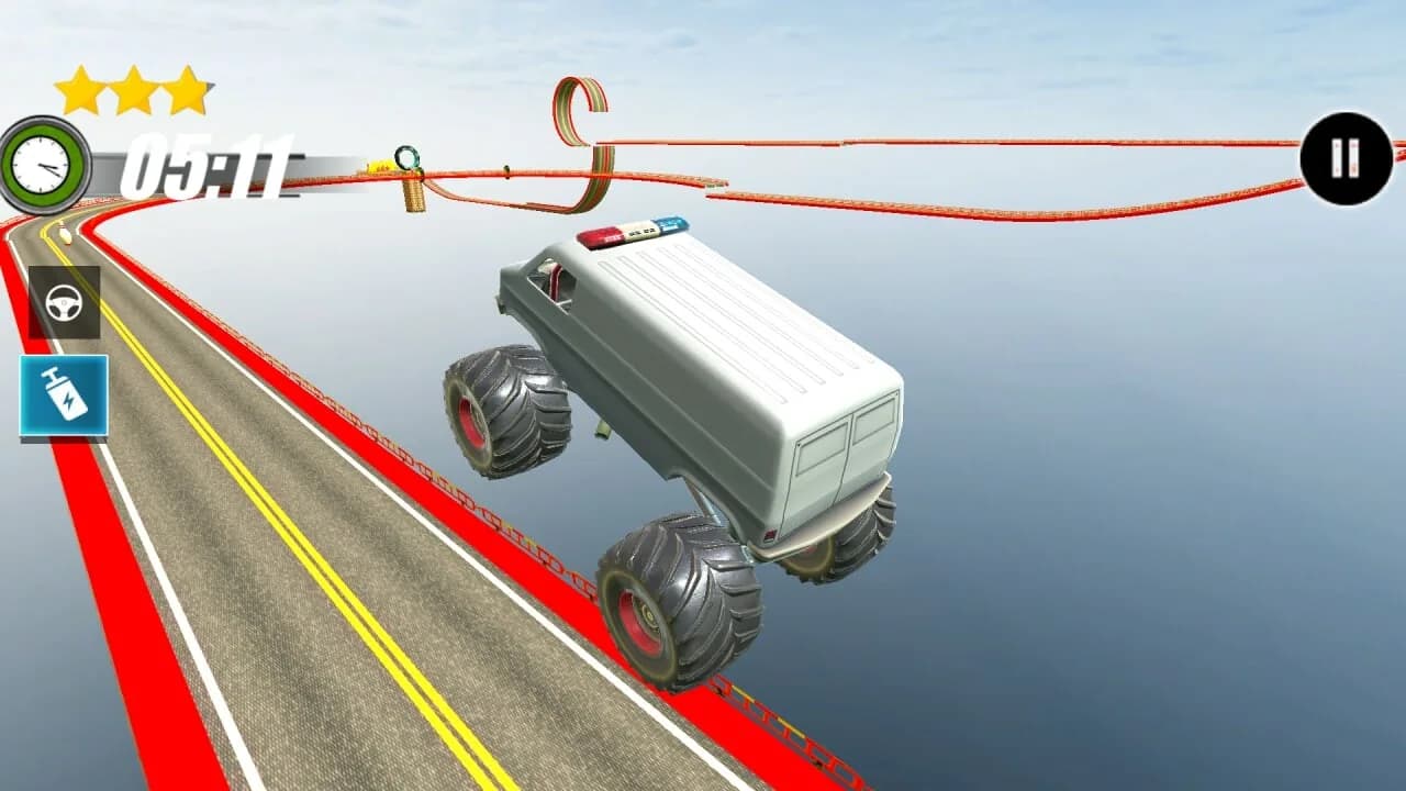 Stunts Contest Monster Car görsel 3