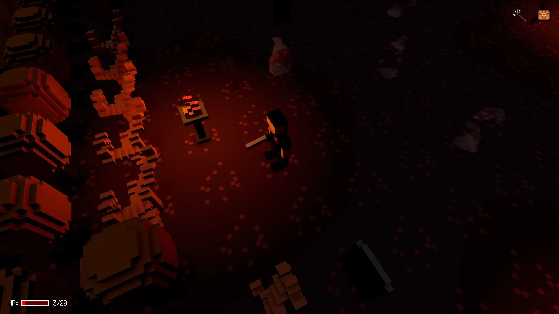 Spooky Halloween in the Voxel World (Remake) görsel 7