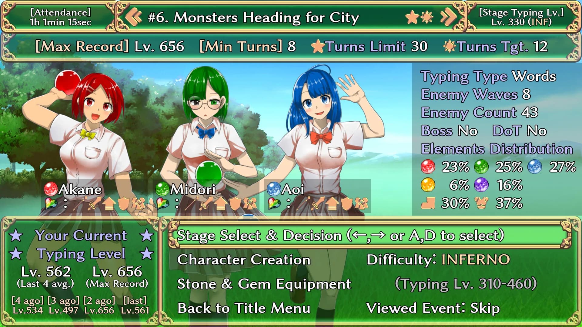 Students of Light Bonds - Typing RPG with Character Creation - görsel 9