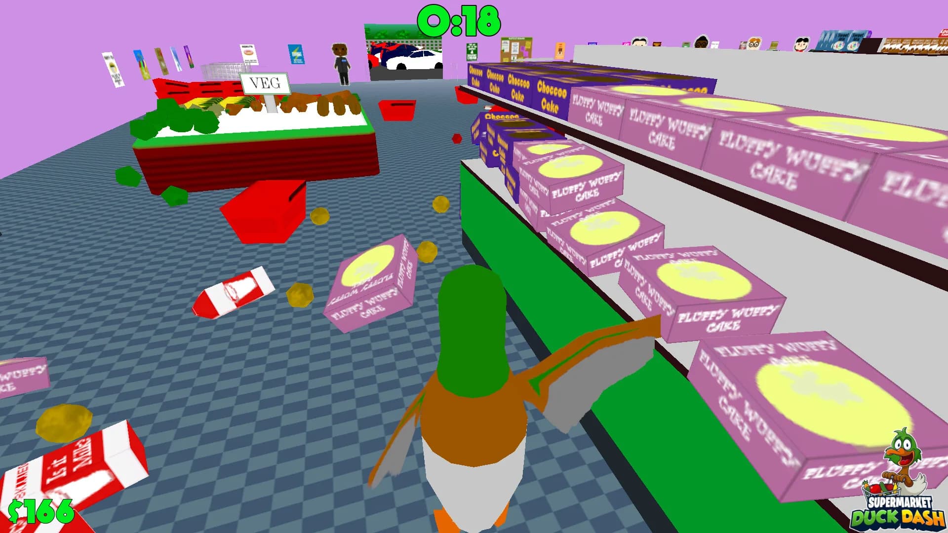 Supermarket Duck Dash görsel 7